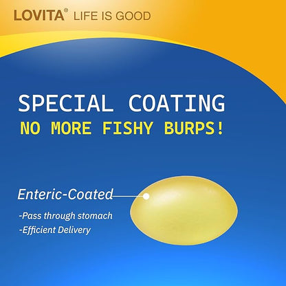 rTG 90 Mini Fish Oil, 2000mg 90% Omega-3 Omega-3 | 120 Enteric-Coated 3)