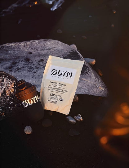 Organic Plant Based Protein Powder, 25g of 454g.