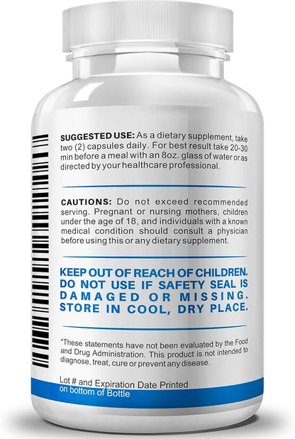 Advanced Complex-NAC Supplement (N-Acetyl L-Cysteine) 600mg 500mg and