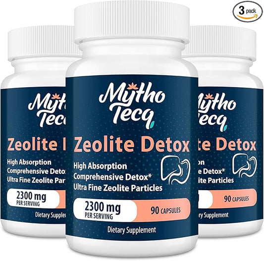 69,000 MG Zeolite Detox, Activated Charcoal, Detox-270 Caps