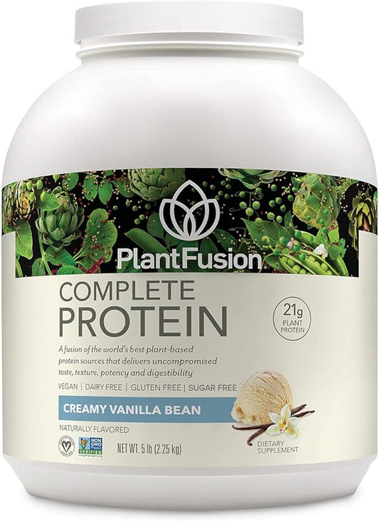 PlantFusion Complete Vegan Protein Powder 5lb Bulk