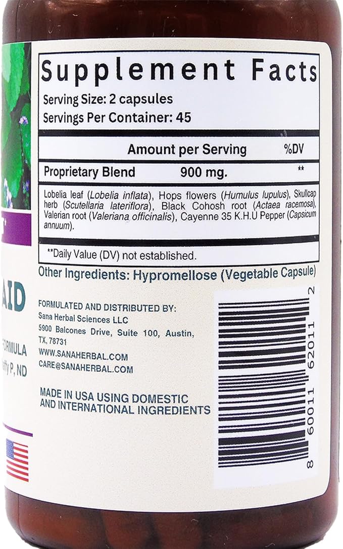 New Nerve AID 6-Element, No-Adverse-Effects