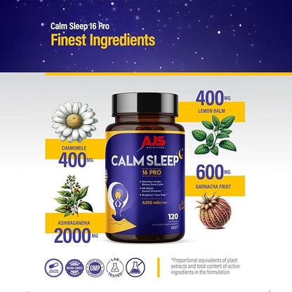 AJS CalmSleep Pro 120CT- Natural Sleep