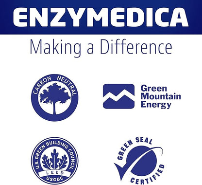 Enzymedica, Betaine HCl, Occasional Heartburn and 120 Capsules