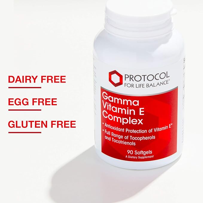 Protocol Gamma E Toco Complex 300mg - 90 Softgels