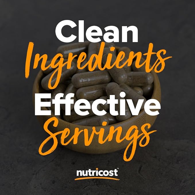 Nutricost Milk Thistle 250mg (1000mg Equivalent), 240 Vegetarian 4:1 Extract