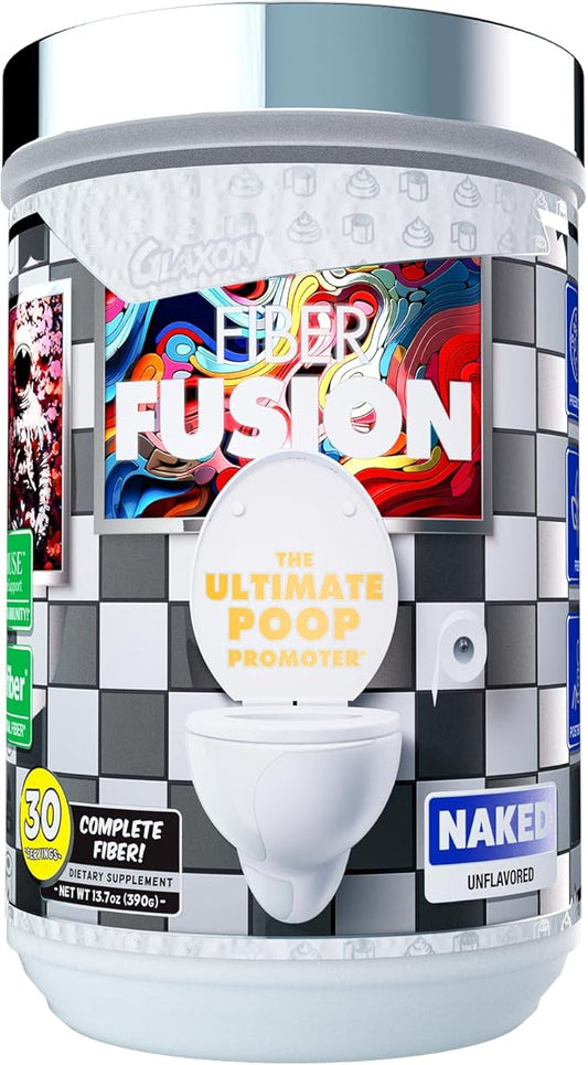 Glaxon Fiber Fusion Complete Fiber Supplement 6 Source 13.7 oz 30 Servings