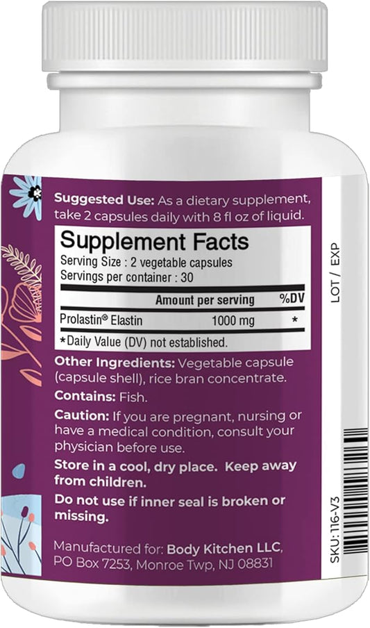 Body Kitchen Pro-Elastin 1000 mg Elastin 3)
