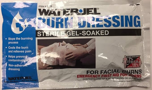 WaterJel 12"x16" Burn Dressing from Rescue