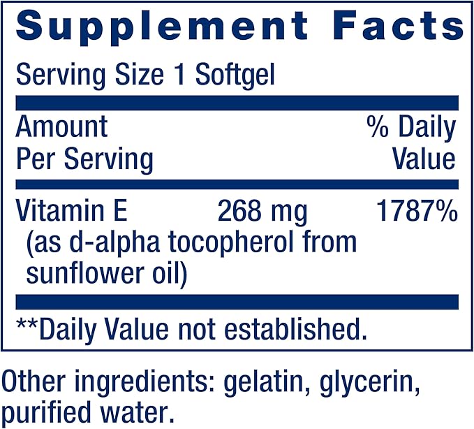 Life Extension Super Vitamin E 268mg K1 K2 K2 MK-7 MK-7 MK-4 MK-4 Vitamin 90 Softgels