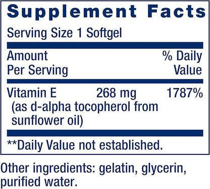 Life Extension Super Vitamin E 268mg K1 K2 K2 MK-7 MK-7 MK-4 MK-4 Vitamin 90 Softgels
