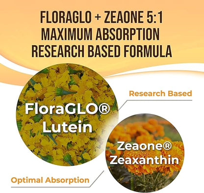 DAIKEN Lutein 10 mg Zeaxanthin 2 30 Softgels 2)