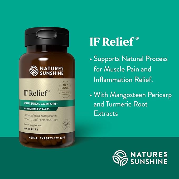 Nature's Sunshine IF Relief, 90 Capsules