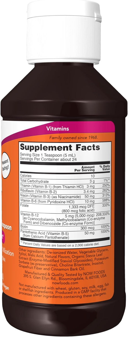 NOW Supplements, Ultra B-12, Liquid, 800 4-Ounce
