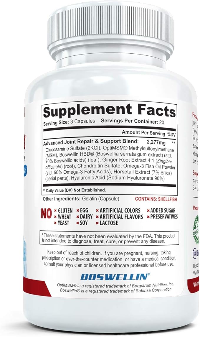 Joint Health & Support Supplement 60 Capsules