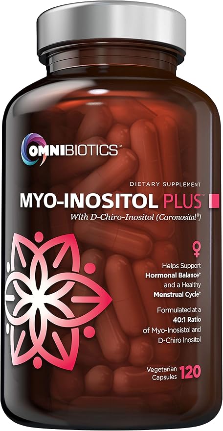 Myo-Inositol Plus & D-Chiro-Inositol (120 Capsules)