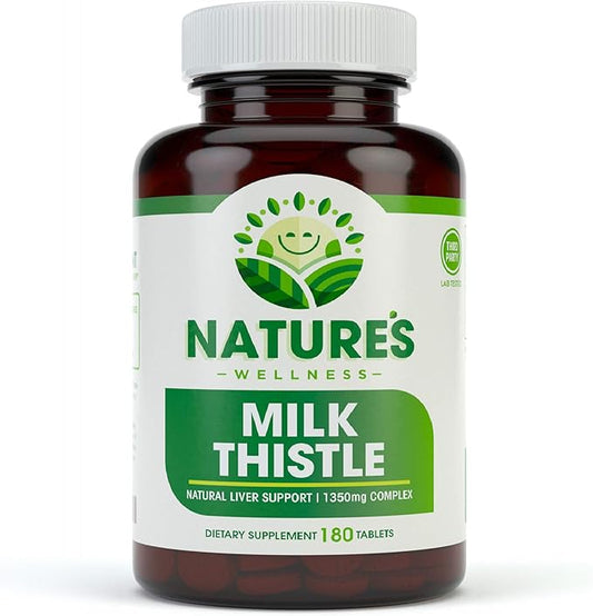 Milk Thistle - 180 Count - 1350 mg 60 servings