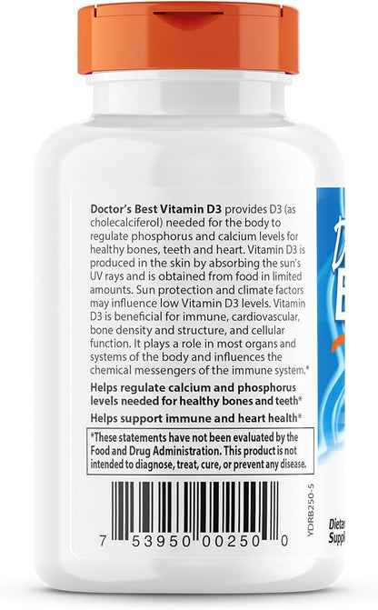 Doctor's Best Vitamin D3 5,000 IU 360 Count 1)
