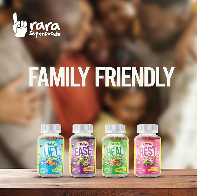Rest USDA Organic Gummies – Natural (60 Gummies,
