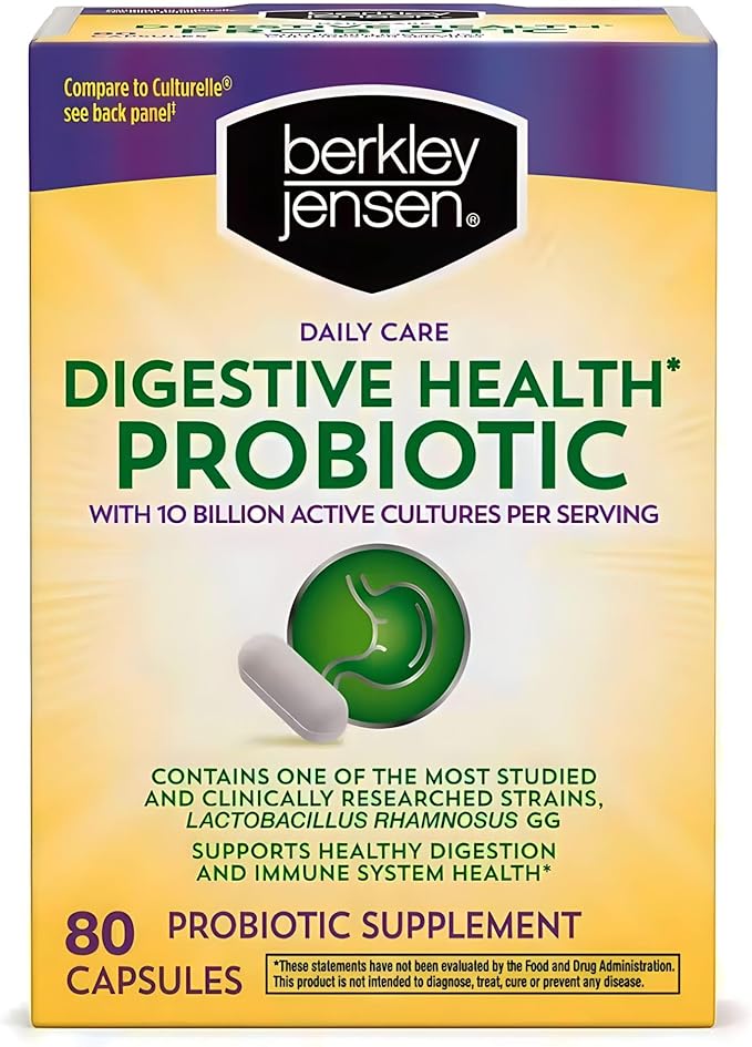 berkley jensen Daily Care Digestive Health 80 Capsules