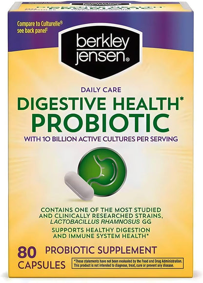 berkley jensen Daily Care Digestive Health 80 Capsules