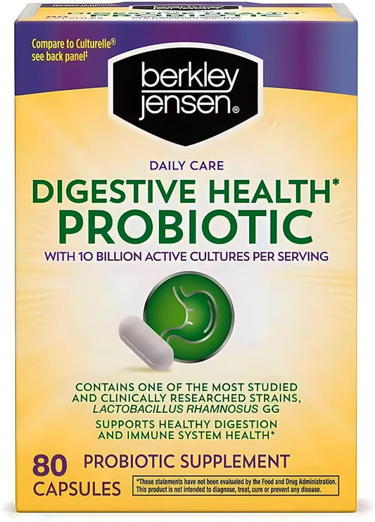 berkley jensen Daily Care Digestive Health 80 Capsules