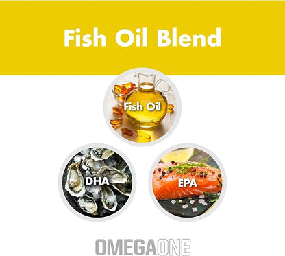 OmegaOne Omega-3 Fish Oil Supplement by (90 500mg 500mg Fish