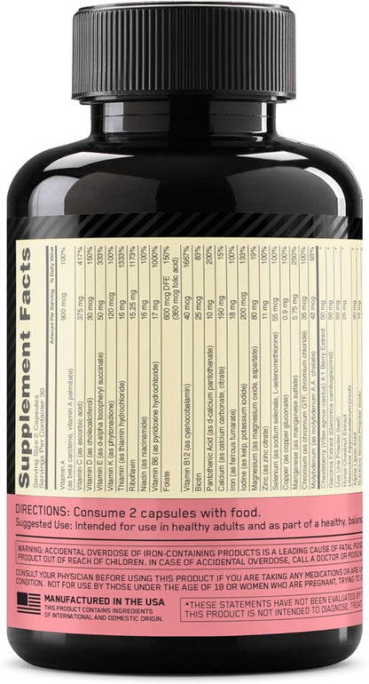 Optimum Nutrition Opti-Women Daily Multivitamin 30 Day 60 Count,
