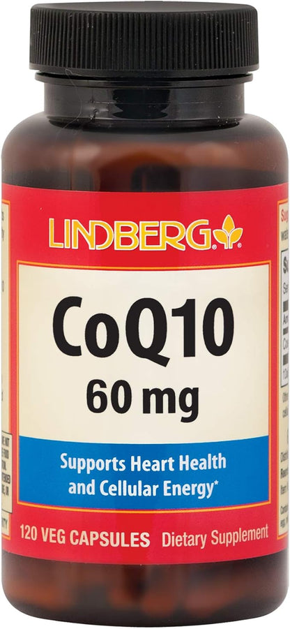 Lindberg CoQ10 50mg 120 Softgels Q-10 |