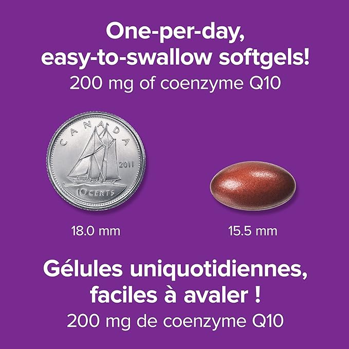Webber Naturals Coenzyme Q10 (CoQ10) 200 60 Softgels,