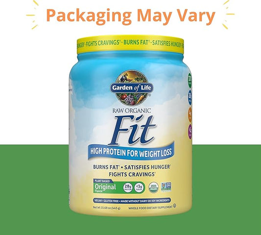 Garden of Life Raw Organic Fit 28g Plant 20 Servings