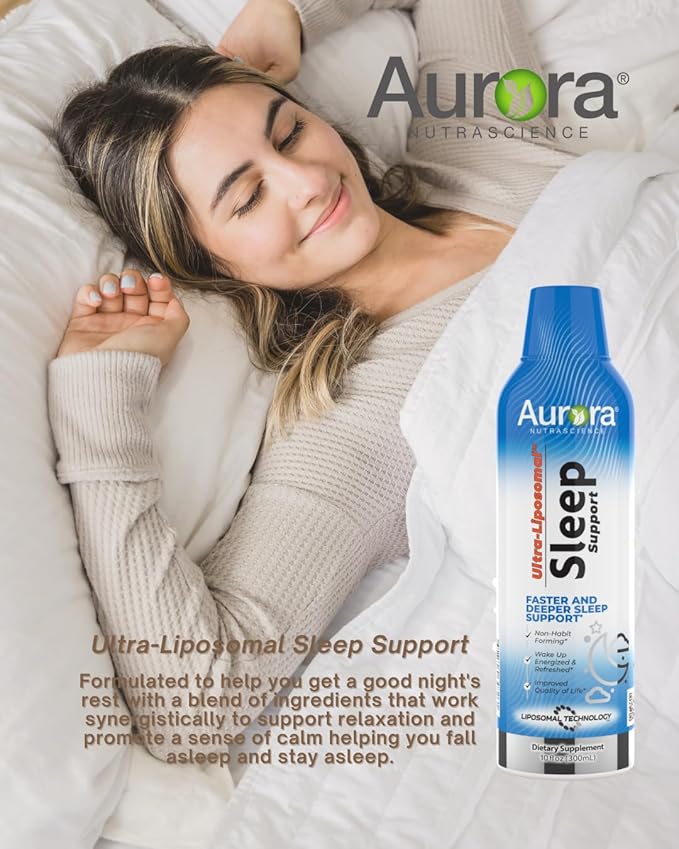 Aurora Nutrascience Ultra-Liposomal Sleep Support, 3 10 fl (300mL)