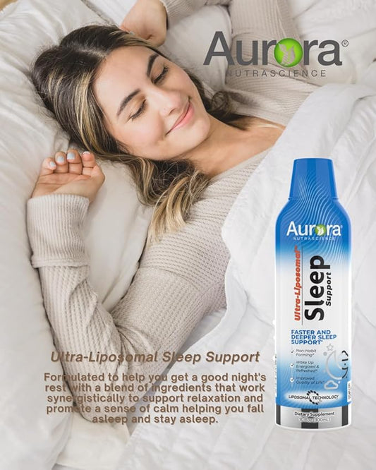 Aurora Nutrascience Ultra-Liposomal Sleep Support, 3 10 fl (300mL)