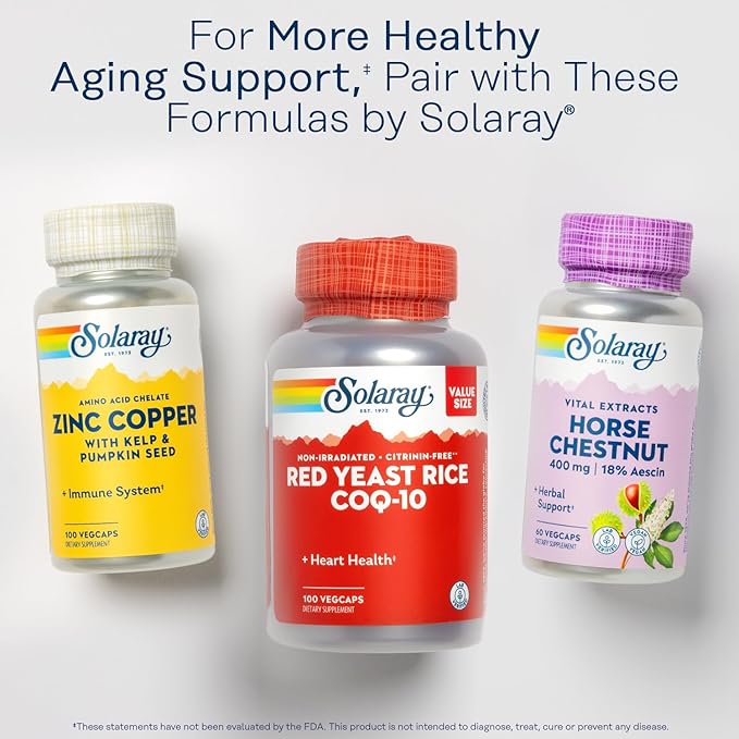 SOLARAY Saw Palmetto Extract 136 mg 60-Day Money-Back (60 Servings, 60 Softgels)