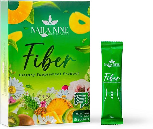 Prebiotic Fiber Supplement Powder Apple and 15 Sachets