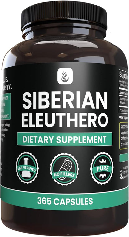 PURE ORIGINAL INGREDIENTS Siberian Eleuthero, Always (365 Count 1))