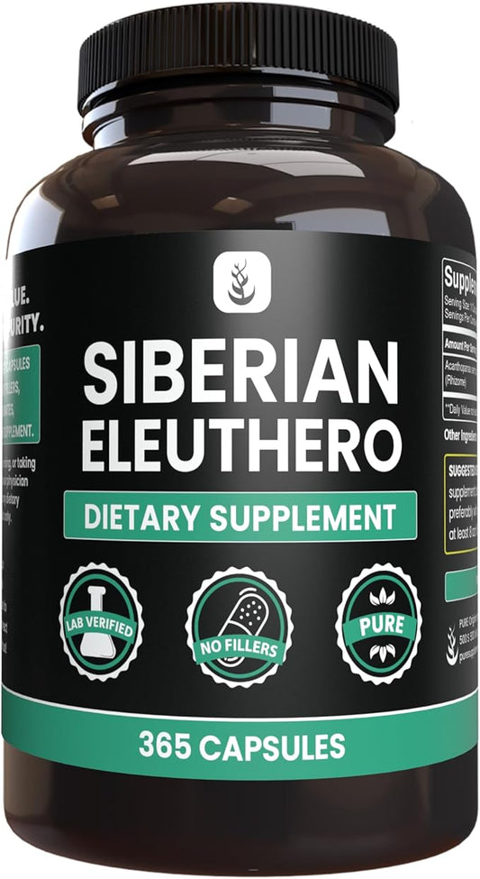 PURE ORIGINAL INGREDIENTS Siberian Eleuthero, Always (365 Count 1))