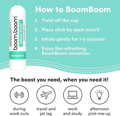 BoomBoom Nasal Stick (3 Pack)