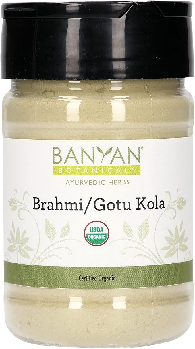Banyan Botanicals Brahmi/Gotu Kola Powder –