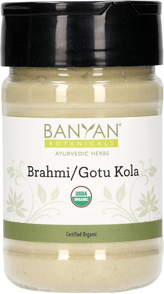 Banyan Botanicals Brahmi/Gotu Kola Powder –