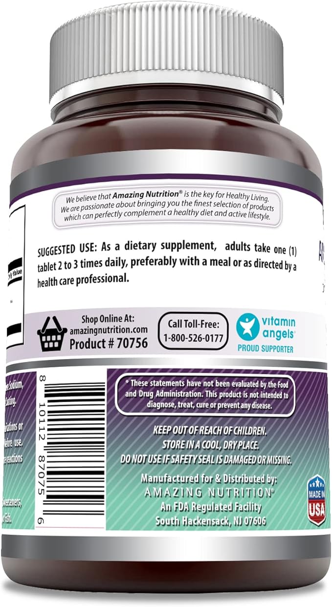 Amazing Formulas MSM (Methylsulfonylmethane) Supplement 1000 Mg 400 Tablets