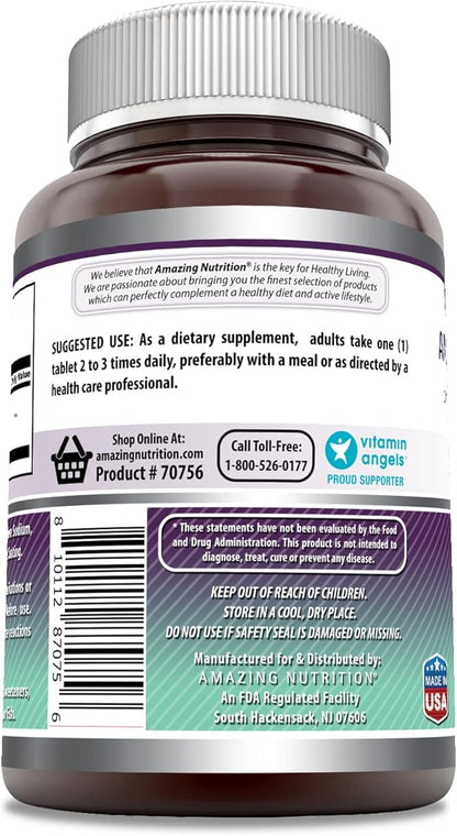 Amazing Formulas MSM (Methylsulfonylmethane) Supplement 1000 Mg 400 Tablets