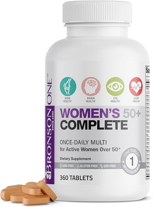 Bronson ONE Daily Women’s 50+ Complete 360 Tablets