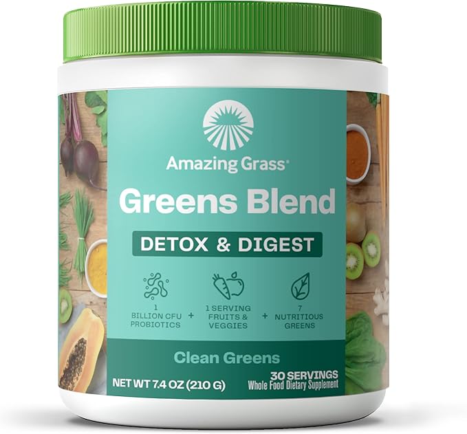 Amazing Grass Greens Superfood Detox & 30 Servings