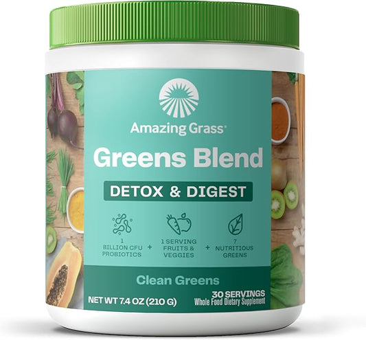 Amazing Grass Greens Superfood Detox & 30 Servings