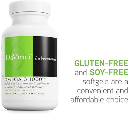 DAVINCI Labs Omega-3 1000 90 Enteric