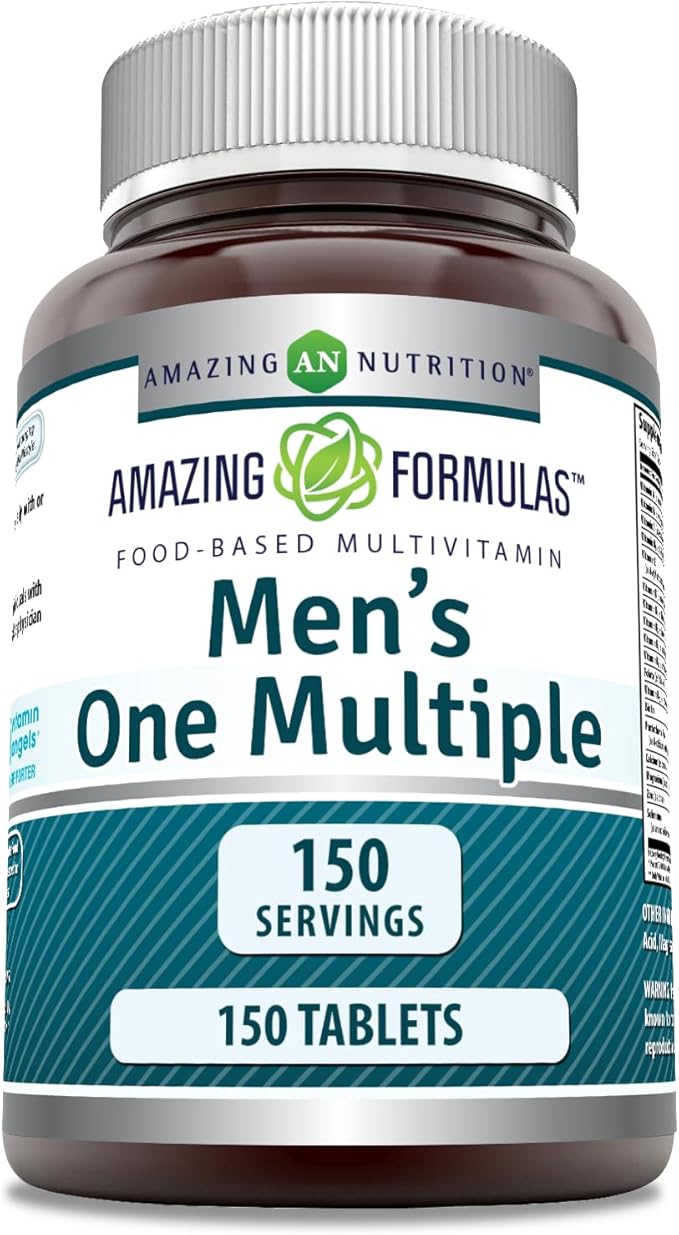 Amazing Formulas Men's One Multiple 150 Tablets 25 Million