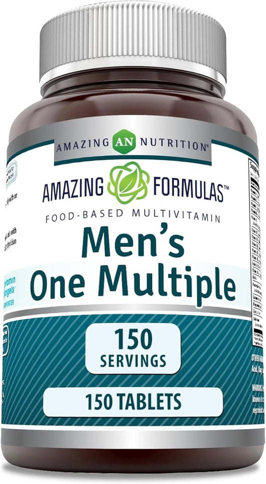 Amazing Formulas Men's One Multiple 150 Tablets 25 Million
