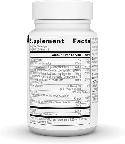Source Naturals Coenzymate B Complex 30 Lozenges