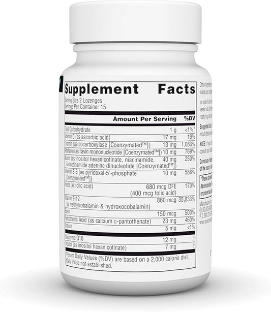 Source Naturals Coenzymate B Complex 30 Lozenges